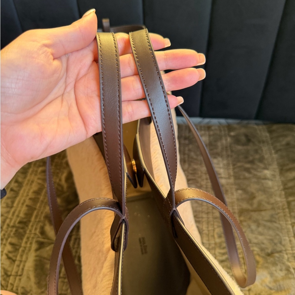 Polène Cyme Tote Bag in limited edition Alpaca - Picture 5 of 12